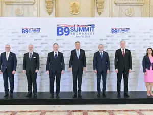 Iohannis: A avut loc un schimb de opinii „de substanţă" între liderii B9 privind securitatea. / Foto: presidency.ro