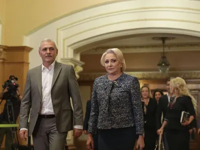 Liviu Dragnea și Viorica Dăncilă își remaniază guvernul. Foto Inquam Photos/Octav Ganea