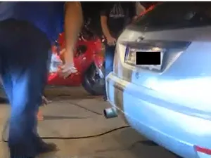 80% dintre mașinile verificate în București, cu defecțiuni tehnice sau modificări la tobe. Captură video