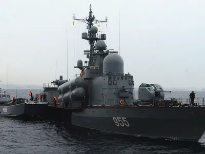 Zece nave ale Rusiei au plecat din facilitatea navală Novorosiisk, spre vestul Mării Negre - Foto: Ministry of Defense of Russia