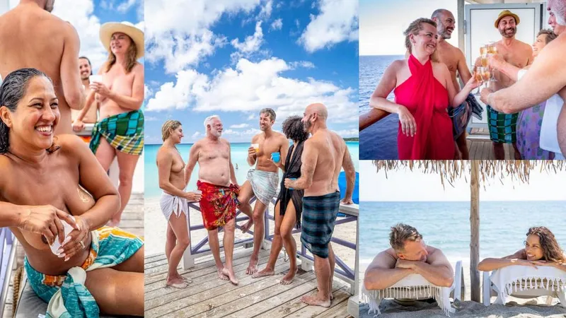 Big Nude Boat, croaziera anului din 2025? 11 zile în Caraibe fără haine, 33155 $ cabina de lux - Foto: cruisebare.com