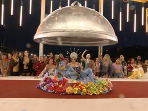 „Banchetul zeilor” și „Cina cea de Taină”, picturile „mixate” la show-ul de deschidere a Olimpiadei - Foto: X/ The Olympic Games