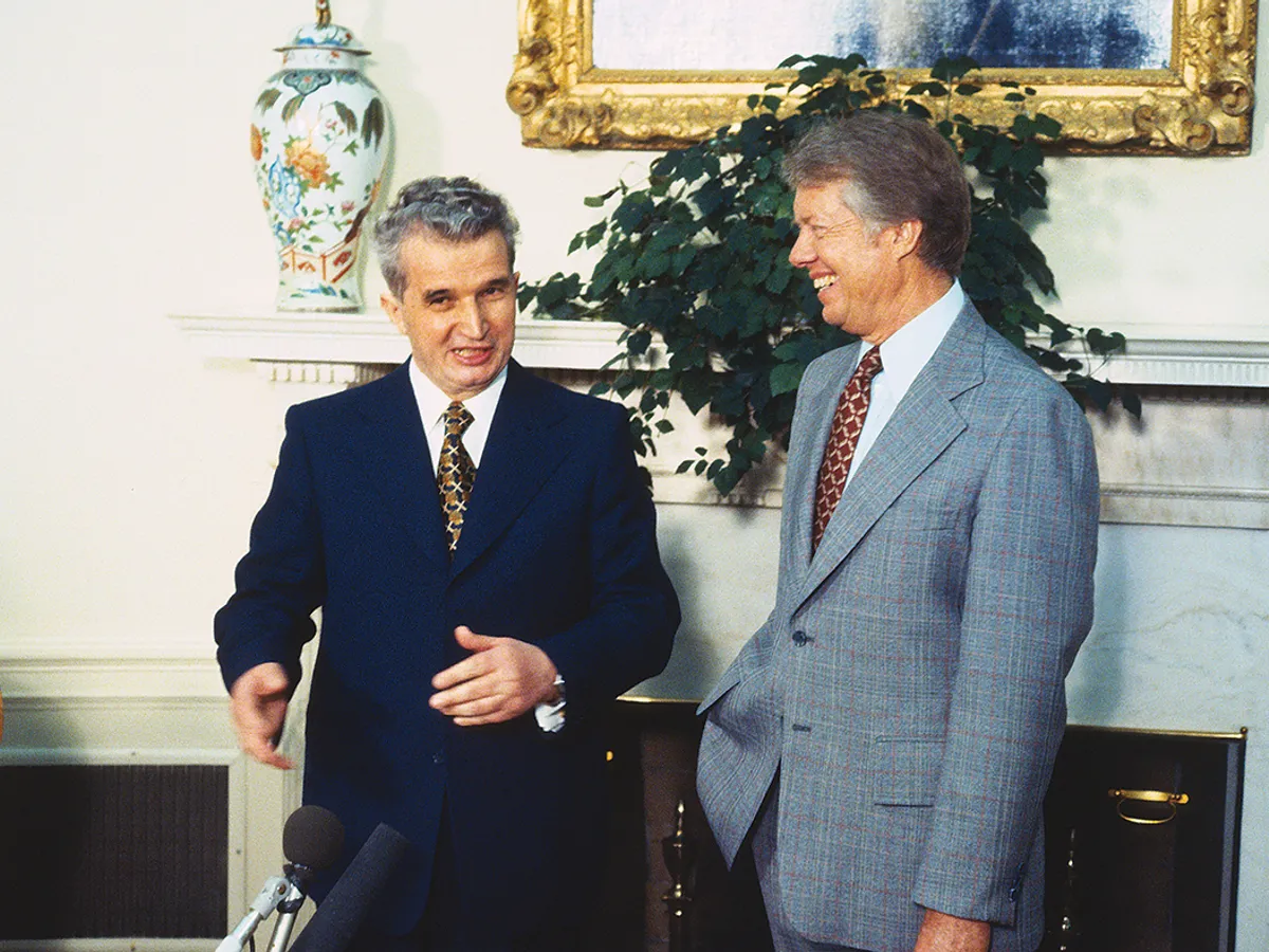 Ceaușescu a jucat cartea nealinierii în comunism și s-a întâlnit cu președintele Carter - Foto: Profimedia Images