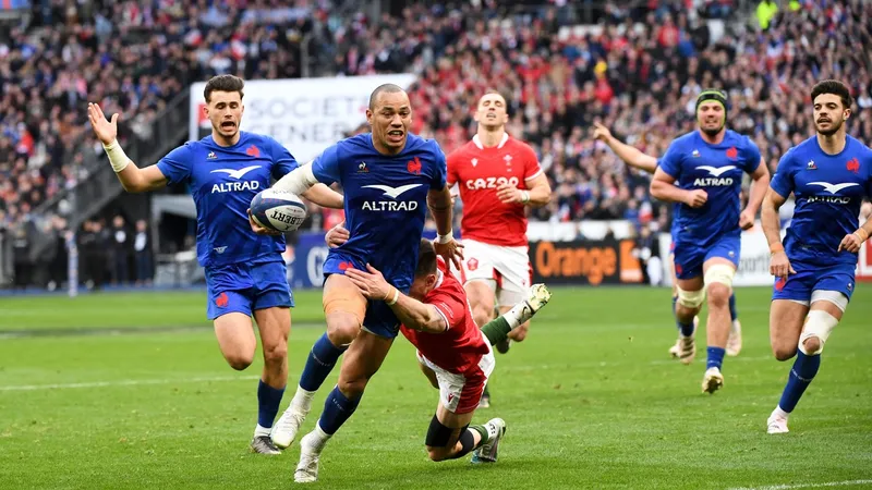 Franţa a învins Ţara Galilor cu 41-28, în ultima etapă a Turneului celor Şase Naţiuni - Foto: Profimedia Images