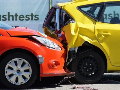 Accident între două mașini Foto: Pixabay.com