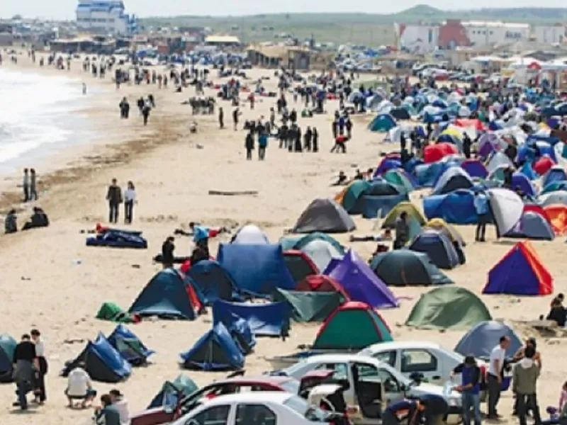 De 1 Mai, românii obisnuiesc să meargă la mare Foto: Captură Digi 24 - rol ilustrativ