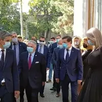 Ambasadorul american la Focșani/FOTO: adevarul.ro