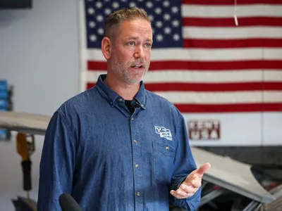 Dan Osborn, candidat independent din Nebraska pentru Senatul SUA Foto: profimediaimages.ro