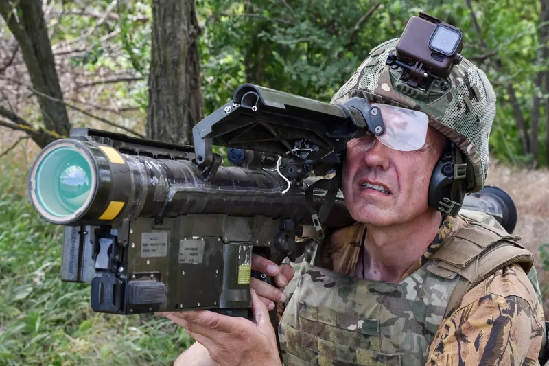 Lansator de rachete de apărare aeriană american Stinger - Foto: Profimedia Images