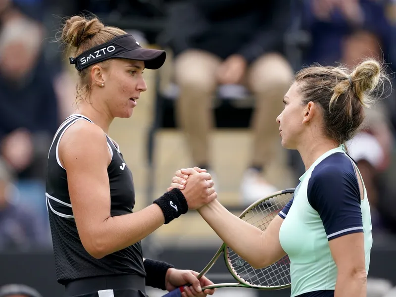 Simona Halep a fost învinsă în trei seturi în semifinale la Birmingham de Beatriz Haddad Maia - Foto: Profimedia Images