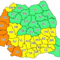 Un nou cod emis pentru vreme caniculară și instabilă. FOTO: ANMH
