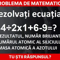 Problemă de matematică Foto: Newsweek