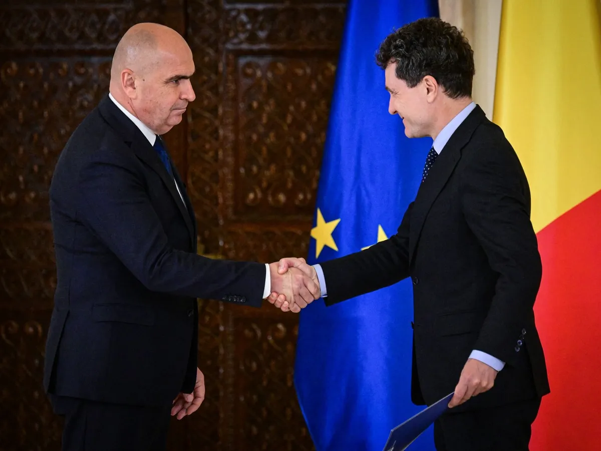 Nicușor Dan și Ilie Bolojan - Foto: Profimedia Images