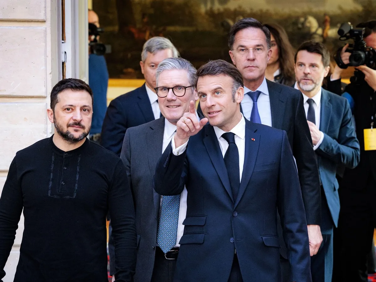 Macron și Starmer, desemnați să reprezinte Europa la discuțiile de pace între Ucraina și Rusia - Foto: Profimedia images