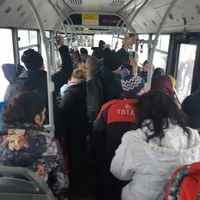 Transport Public: Buftea - București, înghesuială