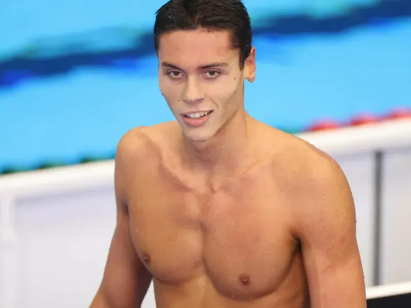 David Popovici s-a calificat în finala probei de 50 m liber la Europenele Under-23 din Slovacia - Foto: arhivă