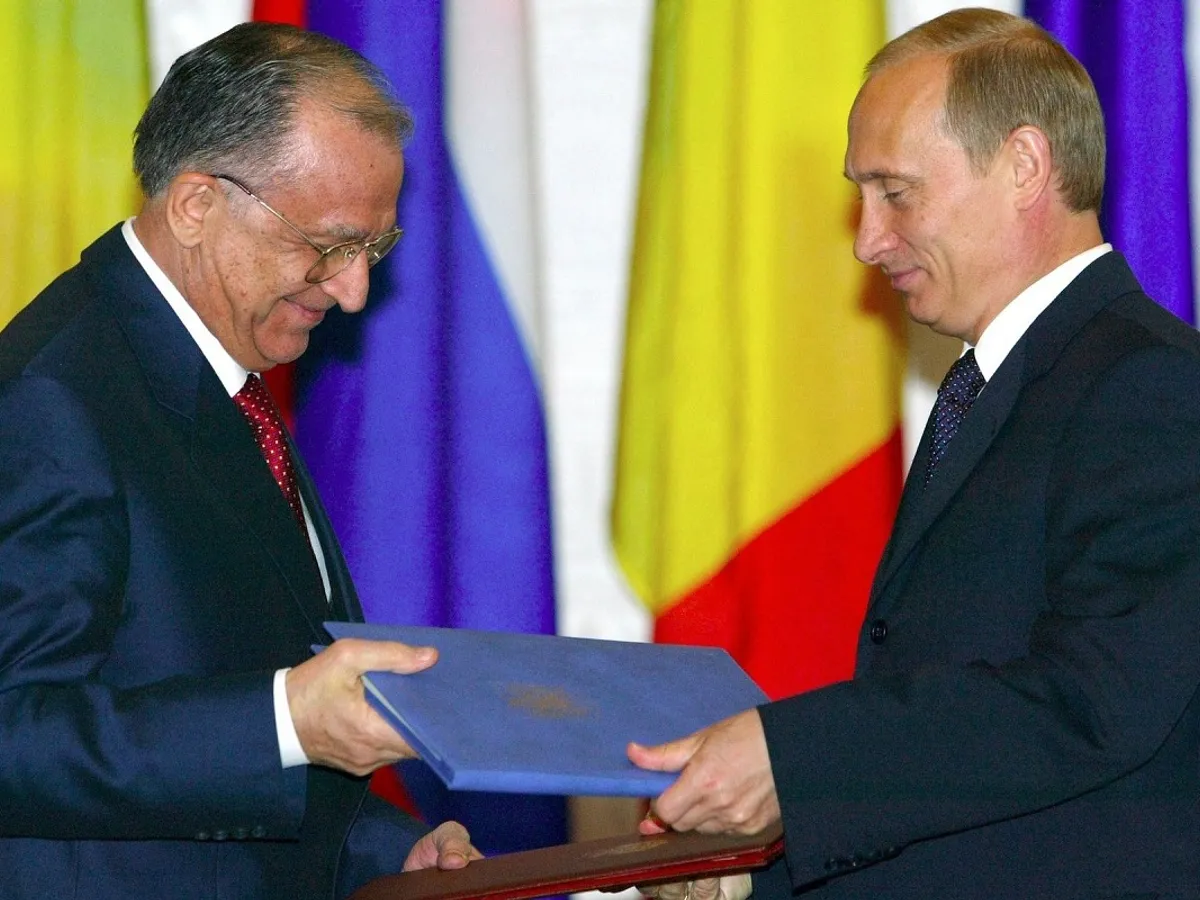 Ion Iliescu Vladimir Putin