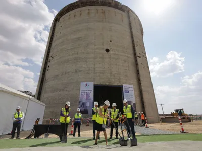 Reactorul 1 de la Cernavodă, la începerea lucrărilor de retehnologizare - Foto: INQUAM PHOTOS/George Călin