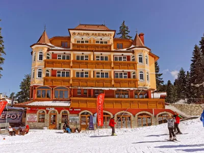 Hotel Alpin Arena, din Borovets, în plin sezon - Foto: Profimedia Images (Imagine cu caracter ilustrativ)