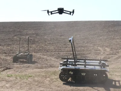 Pentru prima dată în istorie. Militarii Rusiei au capitulat la sol în fața roboților Ucrainei - Foto: Profimedia images
