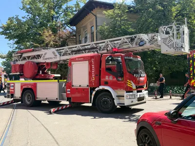 Incendiu la maternitate în Iași - Foto: ISU Iași