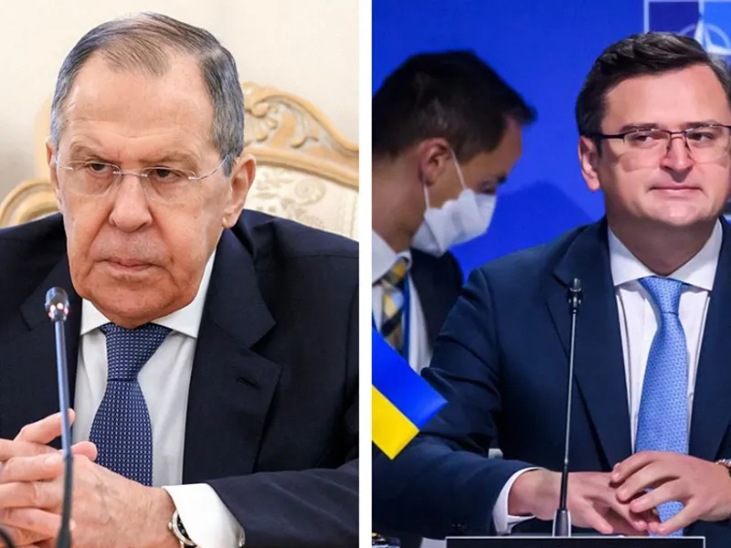 Discuții cruciale între Rusia și Ucraina. Lavrov și Kuleba s-au pus la masa negocierilor/FOTO: TheMoscowTimes