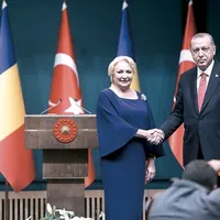 Viorica Dăncilă s-a întâlnit cu președintele turc  Erdoğan, la Ankara