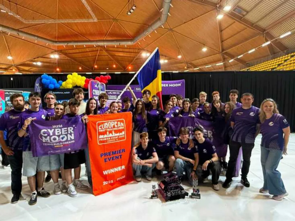 O echipă de elevi români, cea mai tare la robotică din Europa. A câștigat campionatul FIRST Tech Challenge