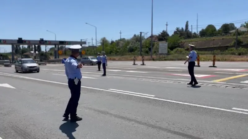 Polițiștii au prins șoferi beți și drogați la întoarcerea dela mare Foto: captură Poliția