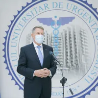 Vizita președintelui la Spitalul Universitar de Urgență din București/FOTO: Presidency