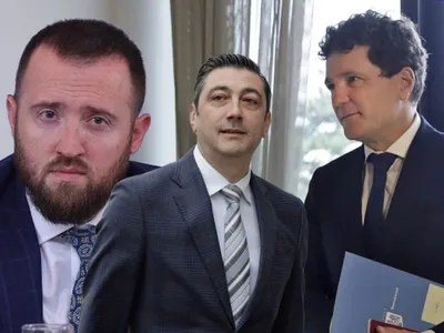 Voineag, Nicușor Dan și Alex Florența - Foto: INQUAM PHOTOS / Octav Ganea