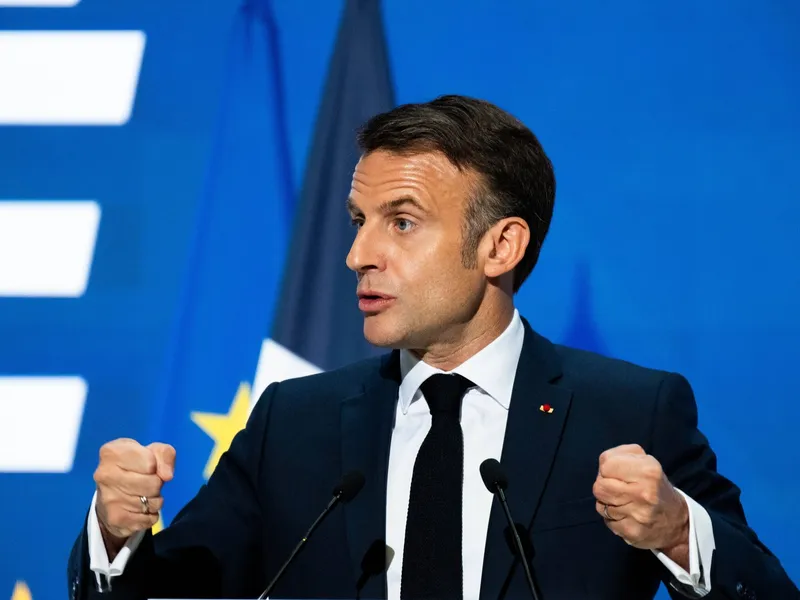 Avertismentul dur a lui Macron în „era războiului”: "Europa ar putea muri" în fața dictatorilor - Foto: Profimedia images