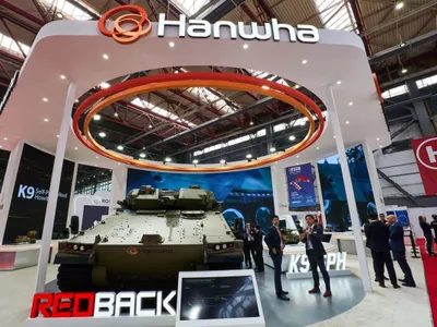 Bucureşti, 22 mai 2024. Hanwha Q CELLS la Expoziţia Black Sea Defense, Aerospace and Security International - Foto: Profimedia Images