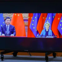 Ursula și Xi Jingping - Foto: Profimedia