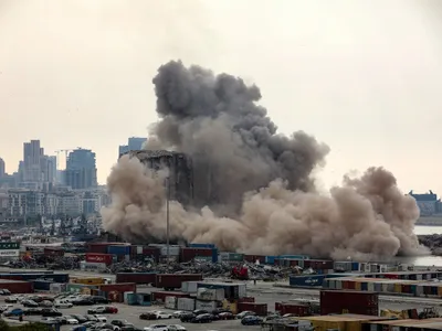 Explozie în portul Beirut, august 2020 - Foto: Profimedia Images