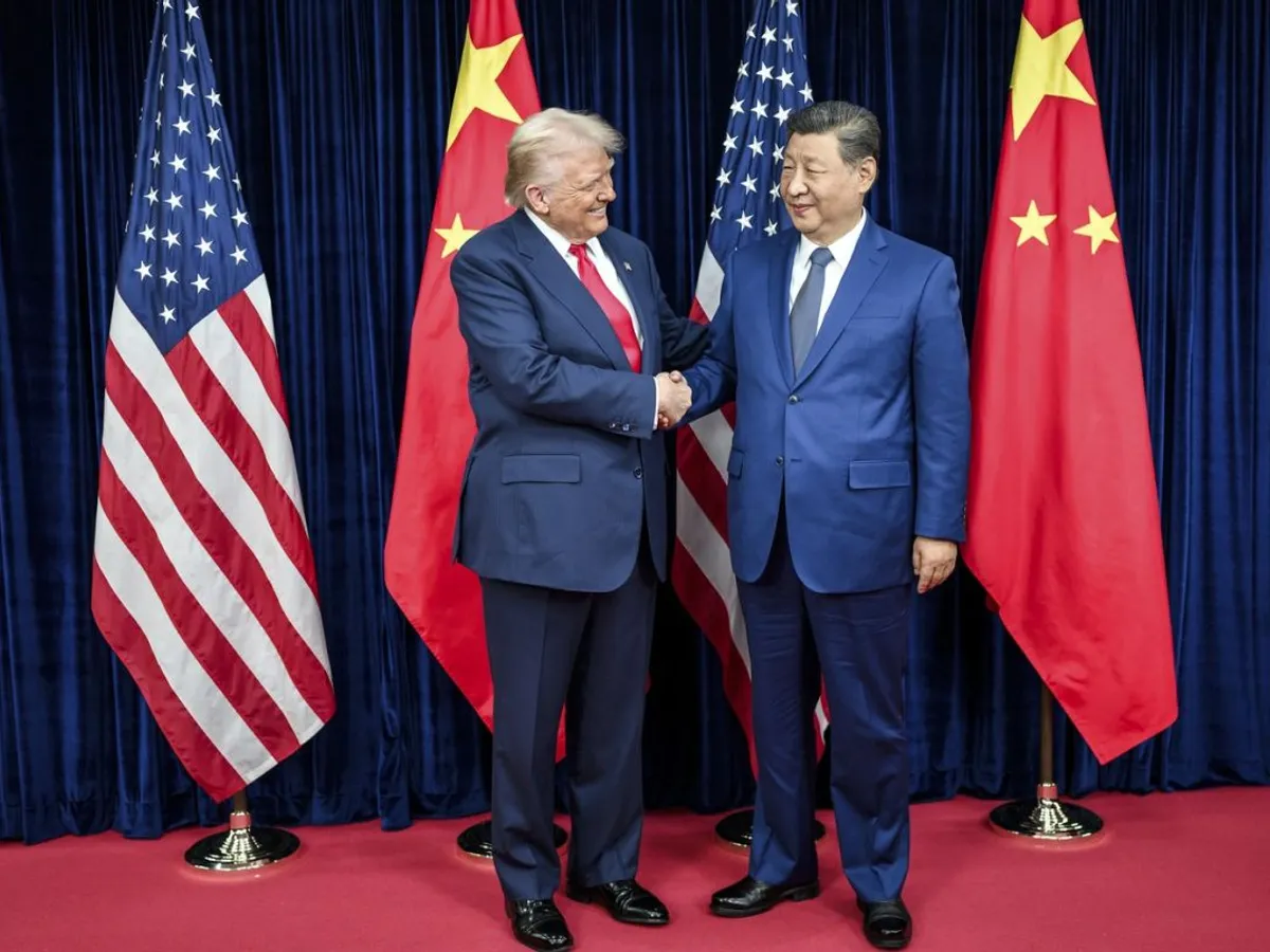 În octombrie, Xi Jinping şi Donald Trump s-au întâlnit, în Coreea de Sud - Foto: Profimedia Images