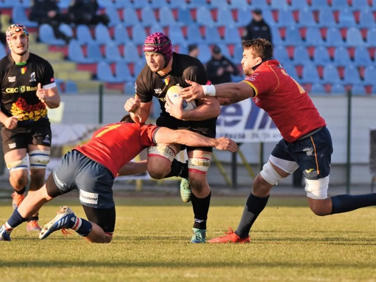 Placajele din față ar putea fi interzise pe perioada pandemiei, conform unei propuneri ca corpului medical World Rugby Foto: FRR