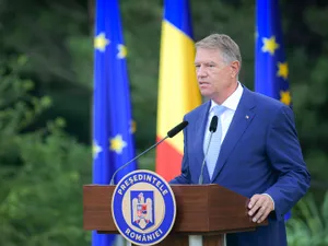 Iohannis a decorat Drapelul de Luptă al Diviziei 2 Infanterie „Getica” la 105 ani de la înființare. / Foto: news.ro