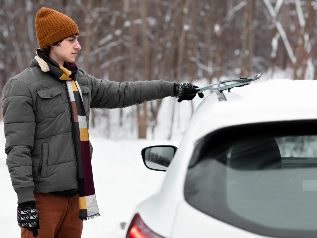 Greșeala pe care o fac toți șoferii pe timpul iernii. Oțetul pe geamuri poate provoca daune serioase