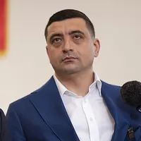 George Simion, azi, la vot, în Mogoşoaia - Foto: INQUAM PHOTOS/George Călin