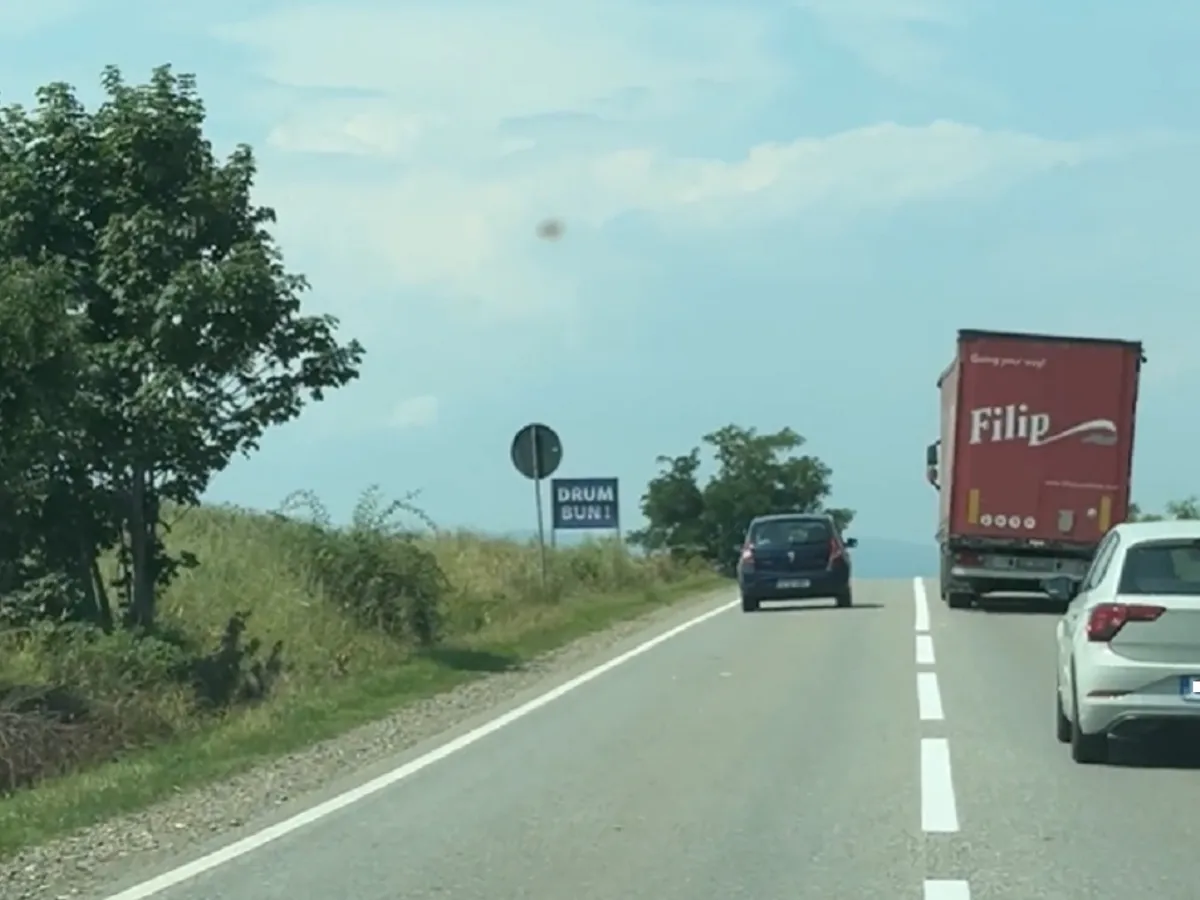 Un accident mortal a fost evitat în ultima secundă - Foto: Reedit