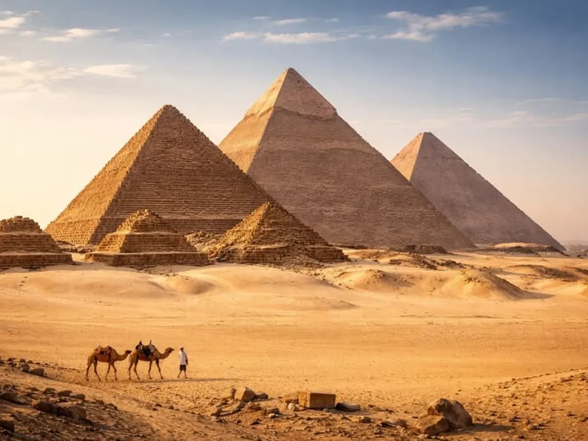Piramide în Egipt - Foto: Ambasada României în Republica Arabă Egipt