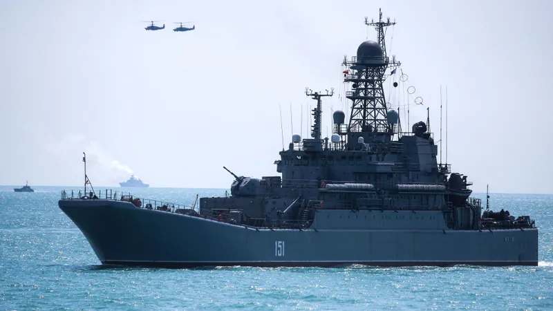 Rusia are avantaj militar asupra Ucrainei în Marea Azov/foto: ukrnews