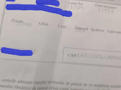 Talon pensii - Foto: Casa de Pensii