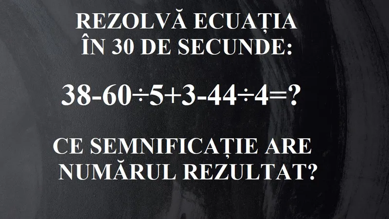 Problemă de matematică Foto: Newsweek