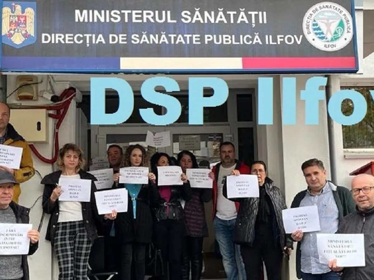 Angajații din Direcțiile de Sănătate Publică vor mai mulți bani Foto: Facebook/ Sindicatul Național ”Forța Legii” - rol ilustrativ