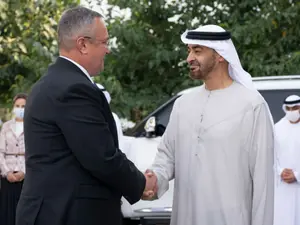 Nicolae Ciucă discută cu președintele Emiratelor Arabe Unite despre aprovizionare cu petrol şi gaze/FOTO: Facebook/Guvernul României