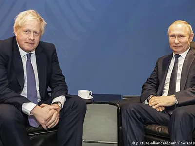 Boris Johnson și Vladimir Putin/Foto: Profimedia Images