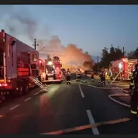 Ministerul Muncii, ajutoare de urgență pentru victime și cei afectați de incendiul de la Crevedia - Foto: IGSU (imagine cu rol ilustrativ)