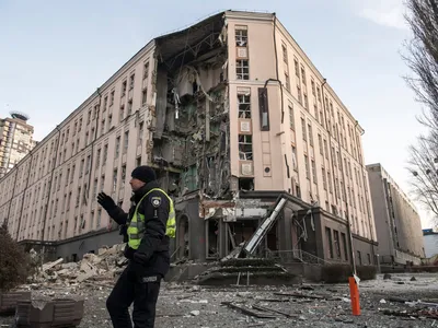Primul Revelion sub bombardamente în Kiev  - Foto: Profimedia